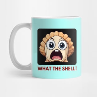 What The Shell | Seashell Pun Mug